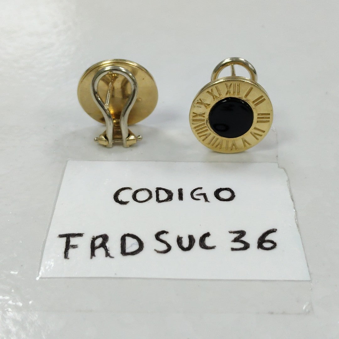 ARETES PAR ORO 14 K 8,50 GRMS (SEMINUEVO)