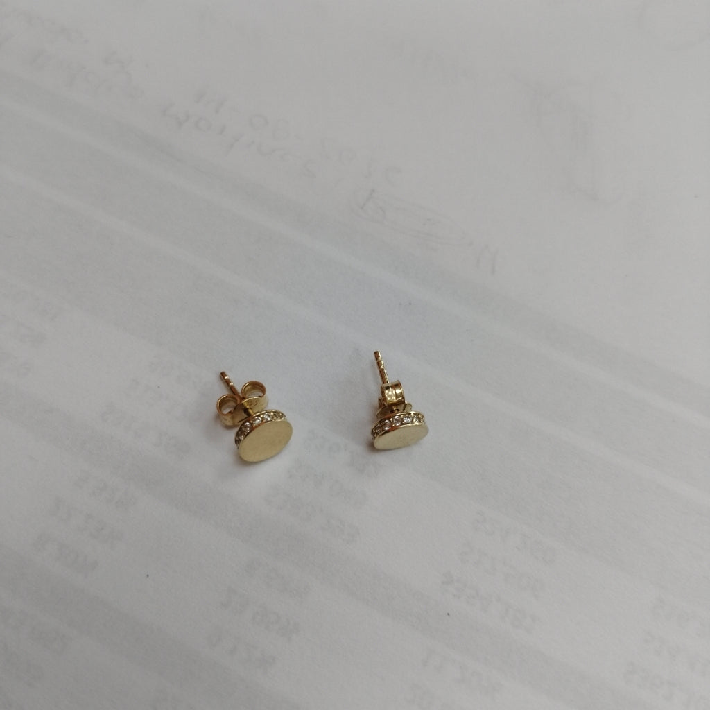 BROQUELES PAR ORO 14 K 1.5 GRMS (SEMINUEVO)