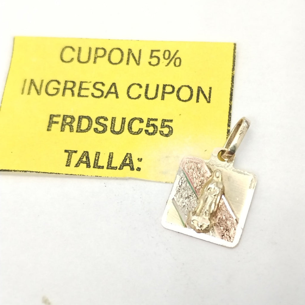 MEDALLA RELIGIOSA ORO 10 K 0,70 GRMS (SEMINUEVO)