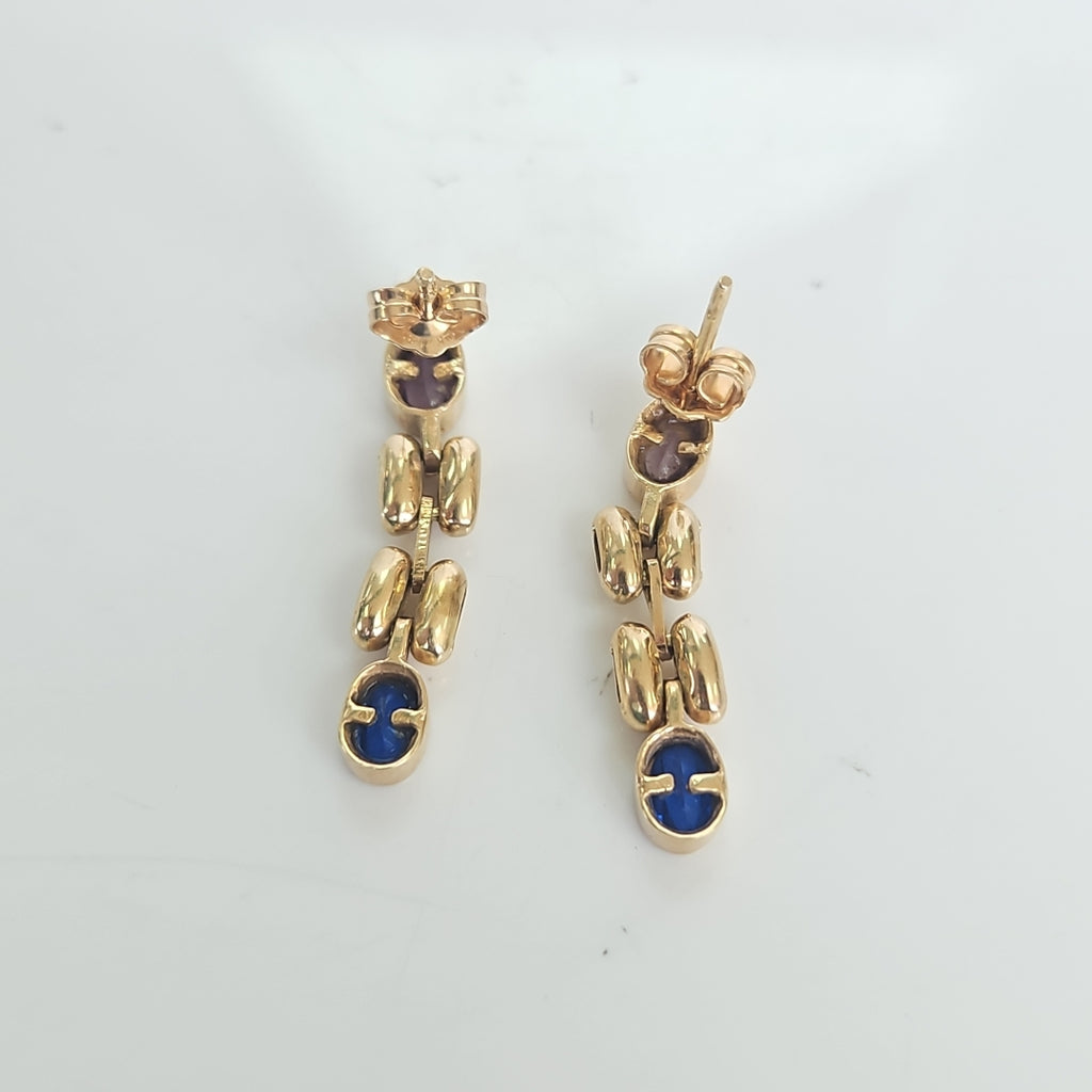 ARETES PAR ORO 14 K 3,50 GRMS (SEMINUEVO)