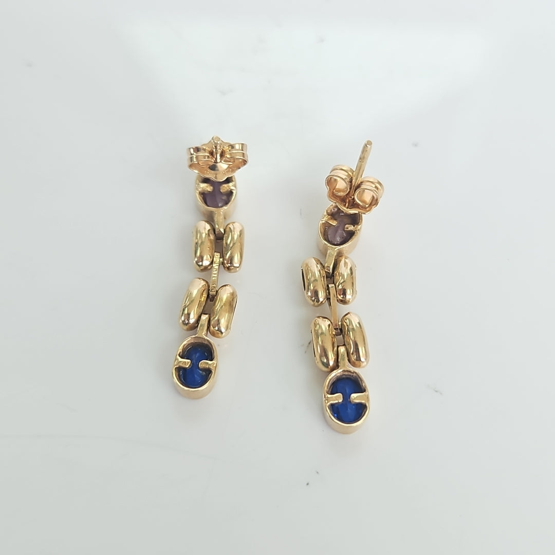 ARETES PAR ORO 14 K 3,50 GRMS (SEMINUEVO)