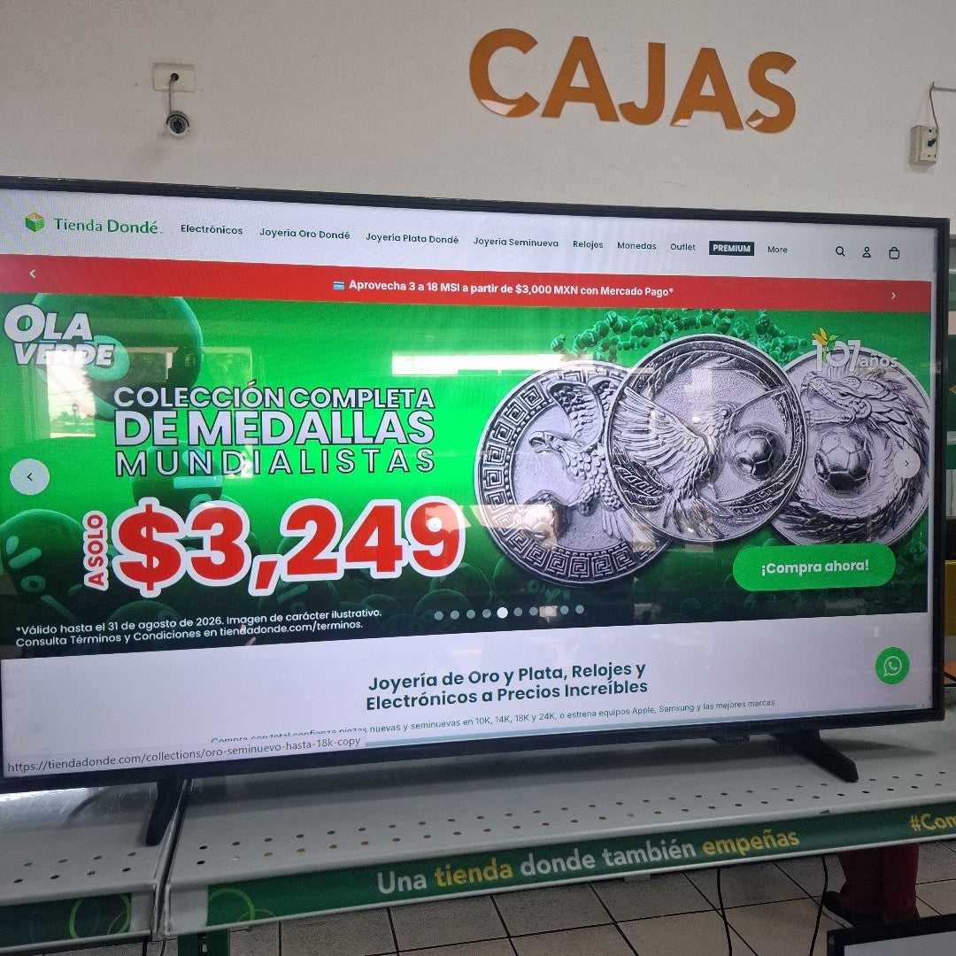 PANTALLA SAMSUNG UN40F6000FF (2025) 40" LED FHD (SEMINUEVO)