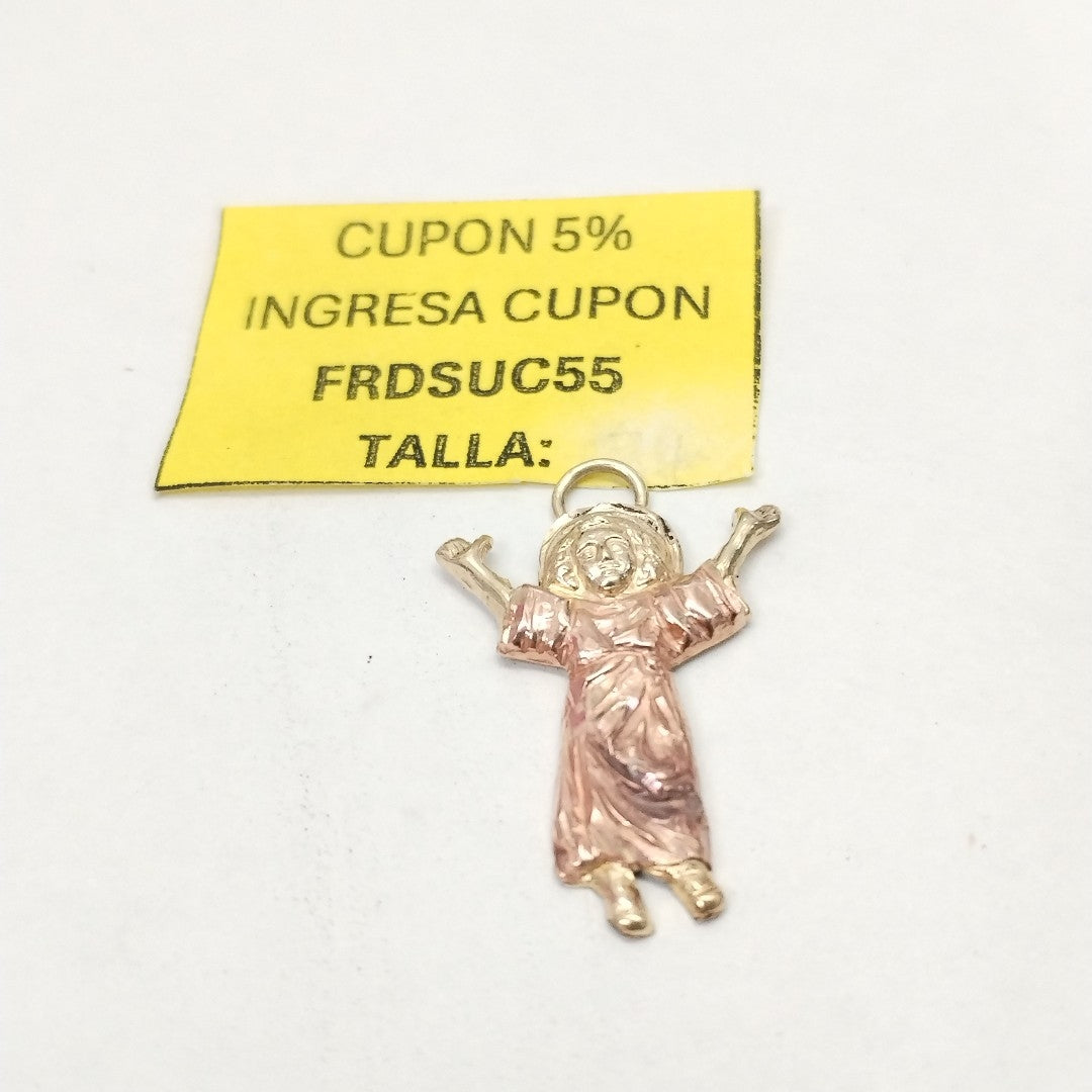 MEDALLA RELIGIOSA ORO 10 K 1,30 GRMS (SEMINUEVO)