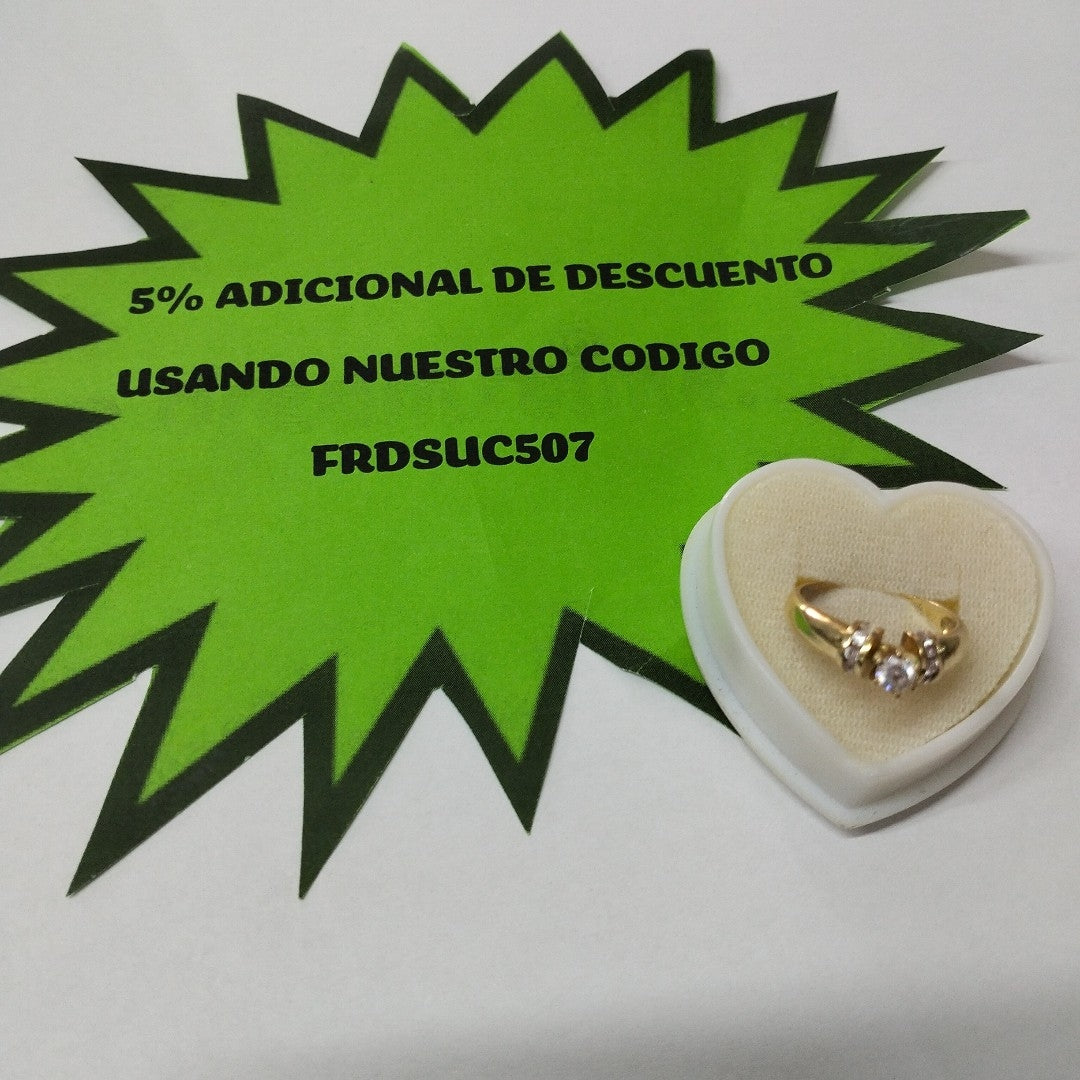 ANILLITO ORO 14 K 3.1 GRMS (SEMINUEVO)
