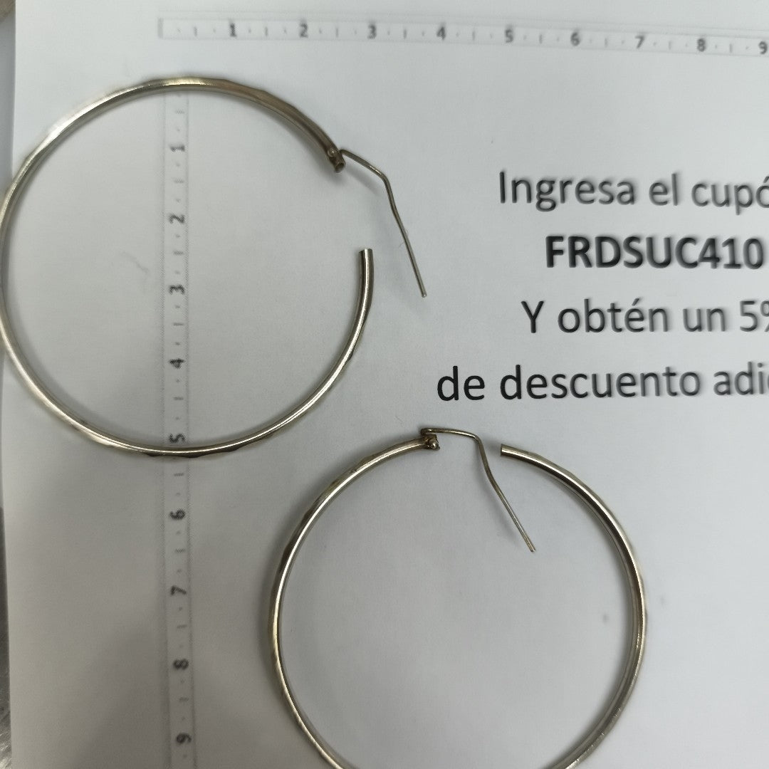 ARRACADAS PAR PLATA 4 GRMS (SEMINUEVO)