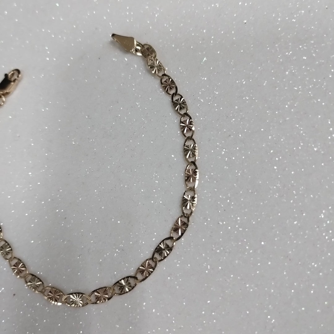 PULSERA GUCHI 14K 18 CM 2.8 GR (NUEVO)