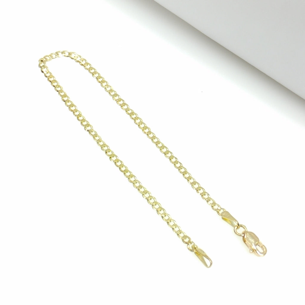 PULSERA BARBADA 14K 18 CM 2 GR (NUEVO)