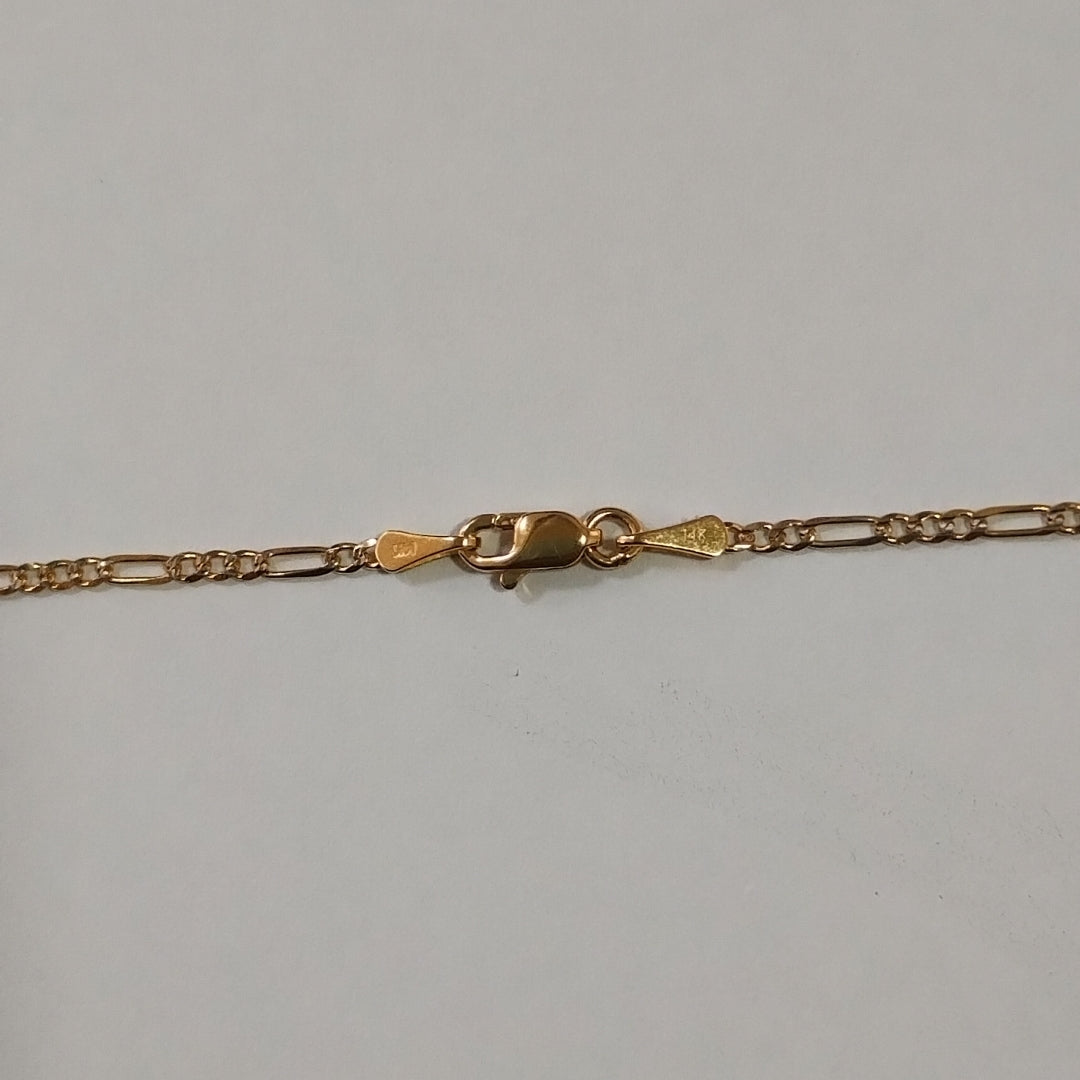 CADENA 3X1 14K 50 CM 3.3 GR (NUEVO)