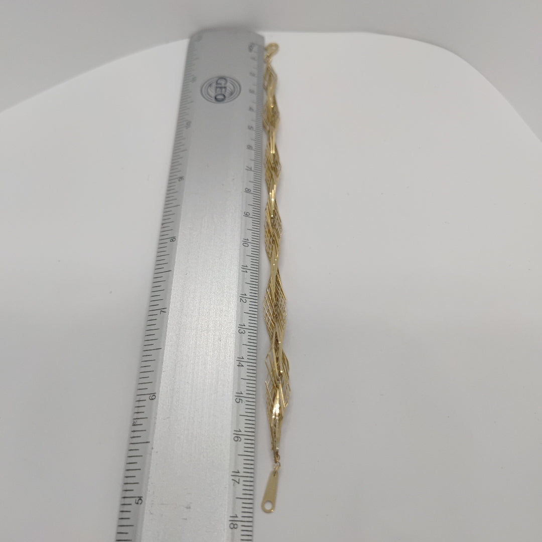 PULSERA ORO 14 K 4.9 GRMS (SEMINUEVO)