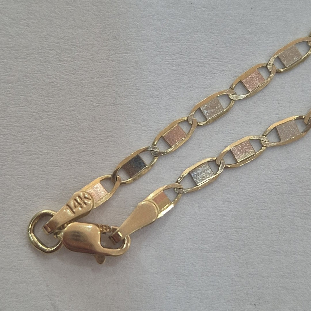 CADENA ESPEJO 14K 60 CM 5.5 GR (NUEVO)