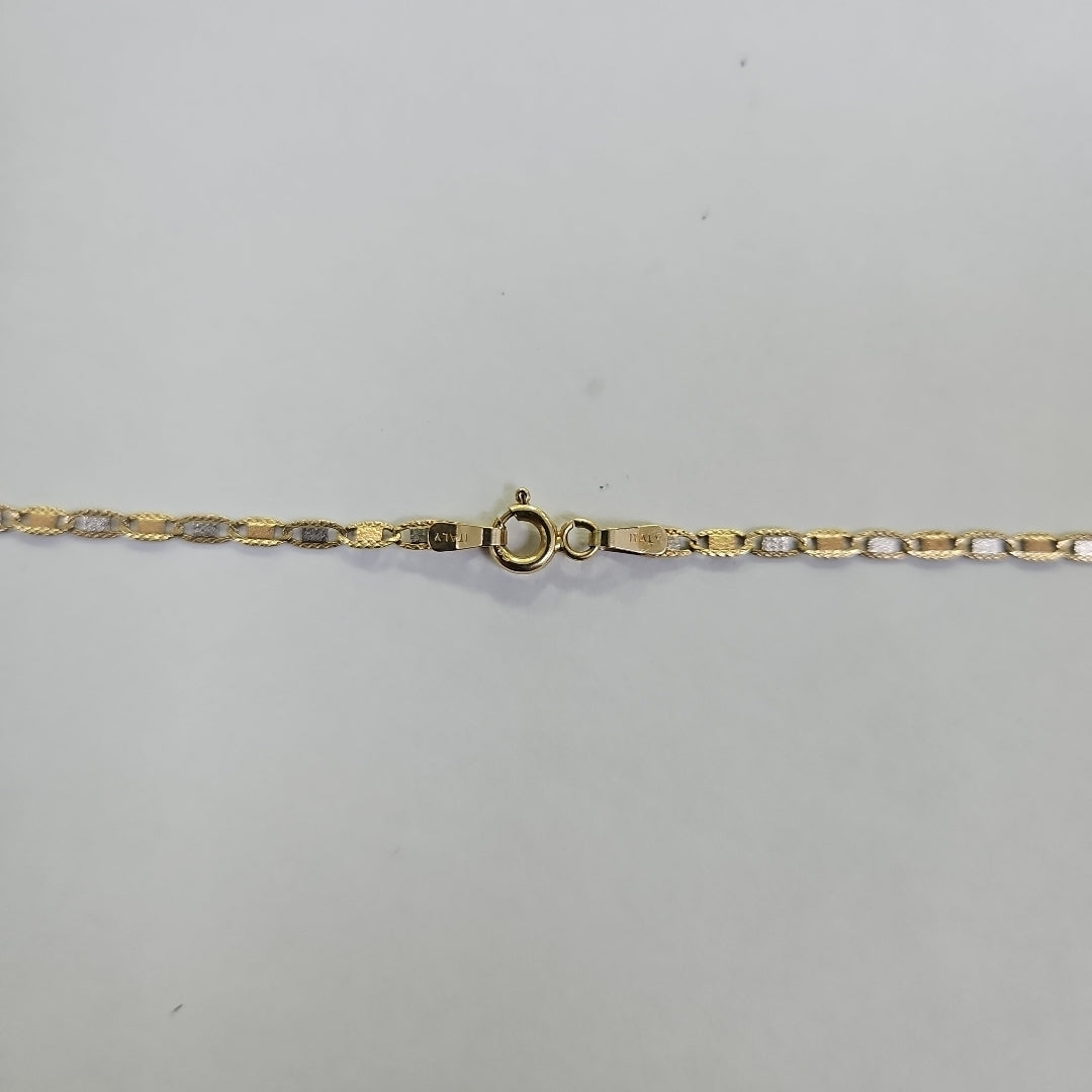 CADENA ORO 14 K 3 GRMS (SEMINUEVO)