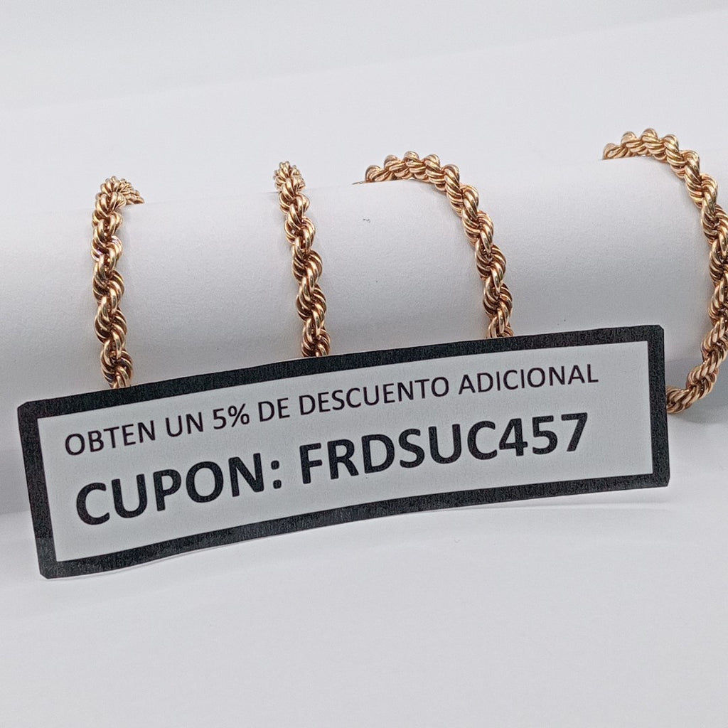CADENA ORO 10 K 7.8 GRMS (SEMINUEVO)