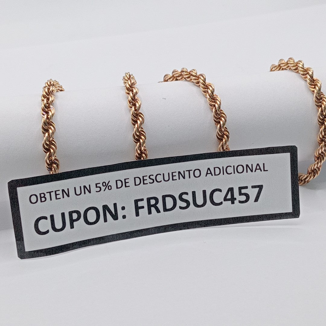 CADENA ORO 10 K 7.8 GRMS (SEMINUEVO)