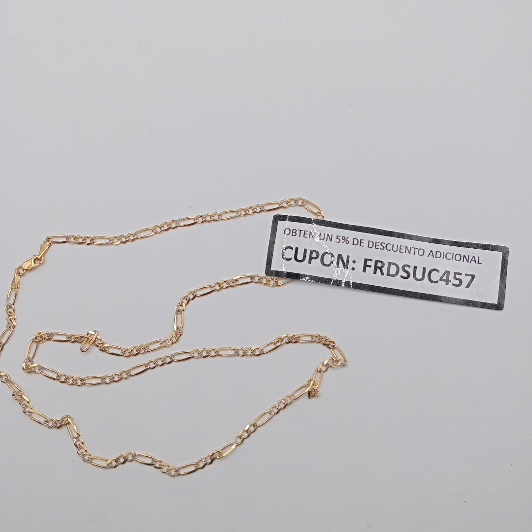 CADENA ORO,RODIADO 10 K 7,20 GRMS (SEMINUEVO)