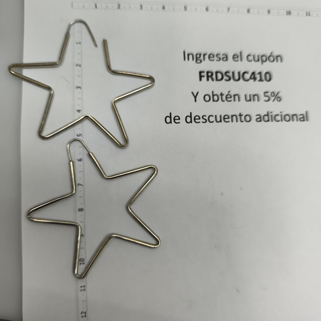 ARETES PAR PLATA 5.7 GRMS (SEMINUEVO)