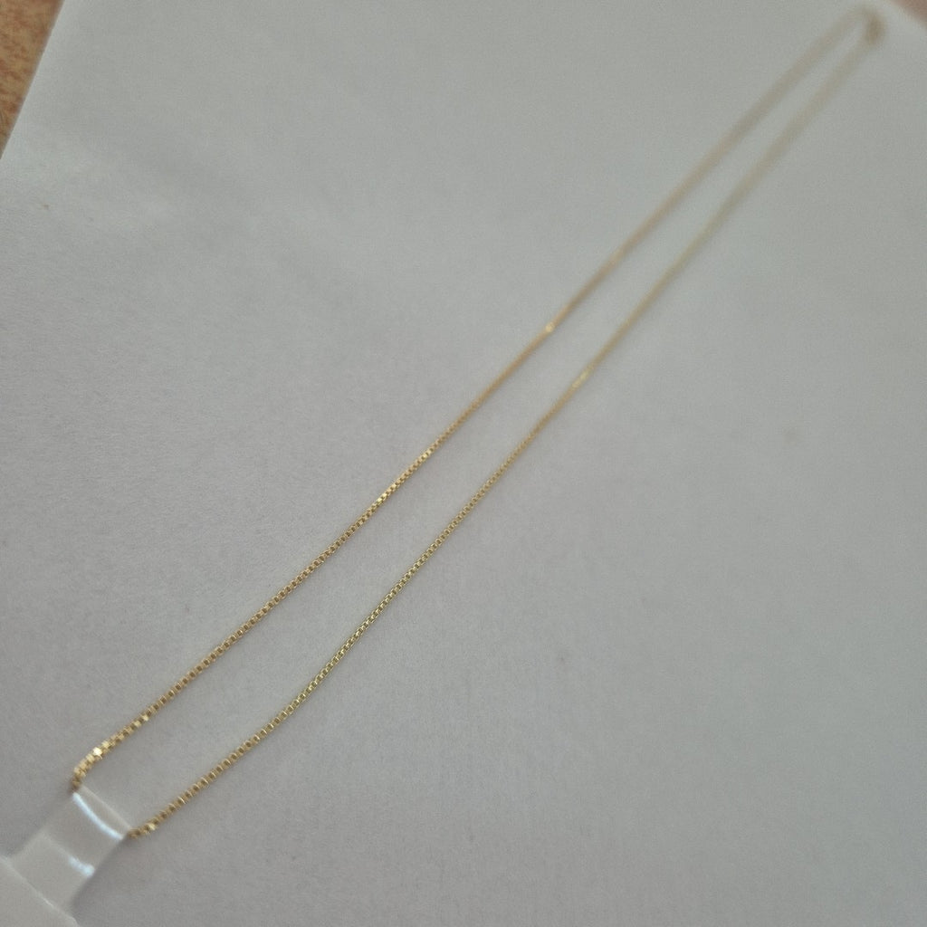 CADENA VENECIANO 14K 55 CM 1.7 GR (NUEVO)