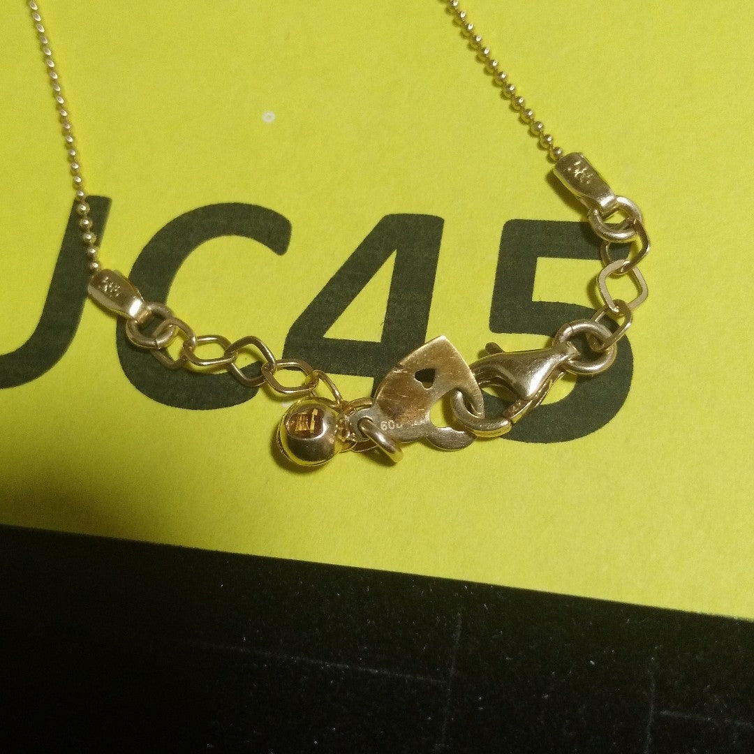 GARGANTILLA ORO COMBINADO 14 K 4,40 GRMS (SEMINUEVO)