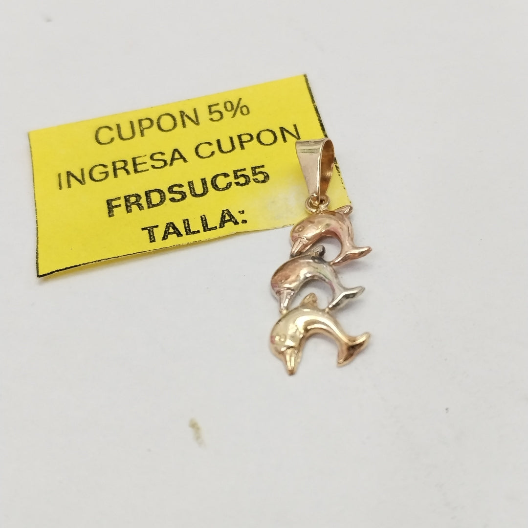 DIJE ORO,RODIADO 14 K 0,40 GRMS (SEMINUEVO)