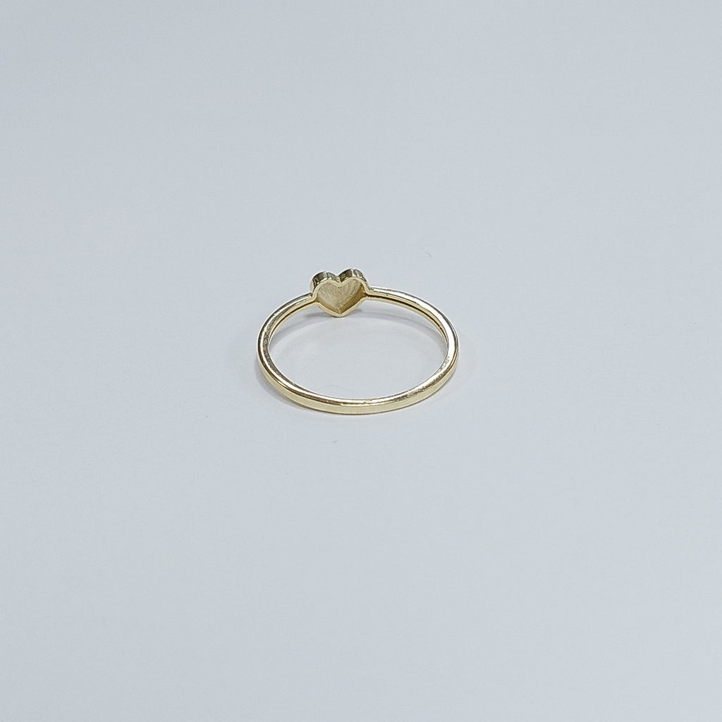 ANILLOS ANILLITO FIG CORAZON 10K TALLA 8 1.2 GR (NUEVO)