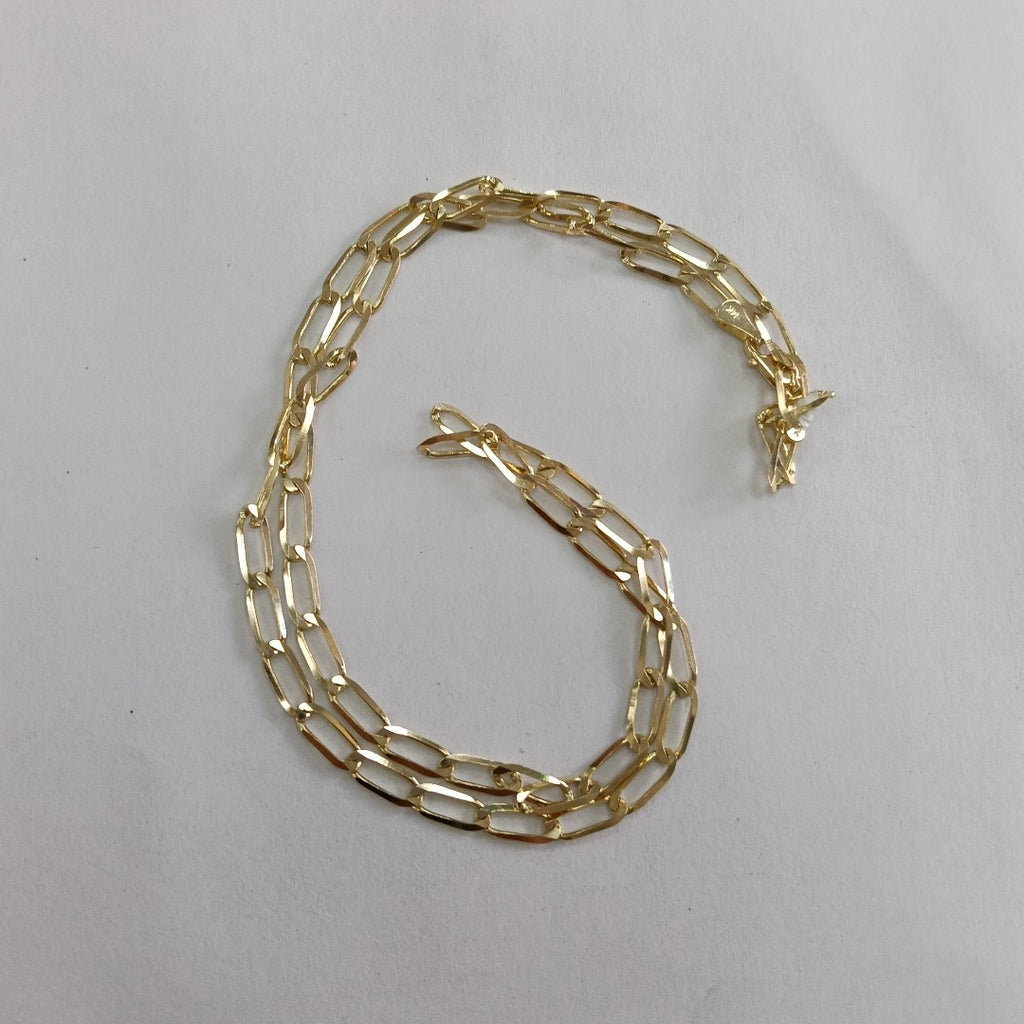 CADENA ESLABONES 14K 55 CM 9.8 GR (NUEVO)