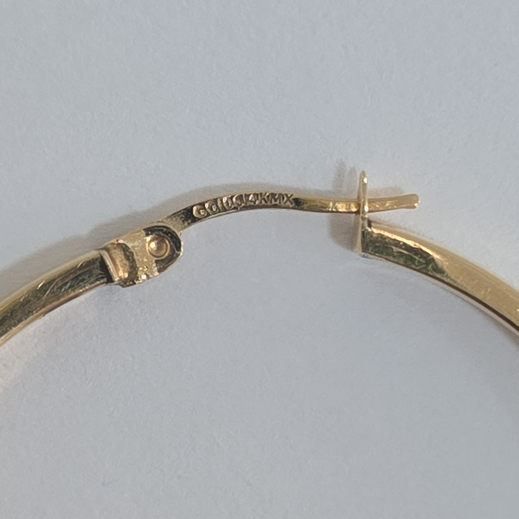 ARRACADAS PAR ORO 14 K 3.2 GRMS (SEMINUEVO)