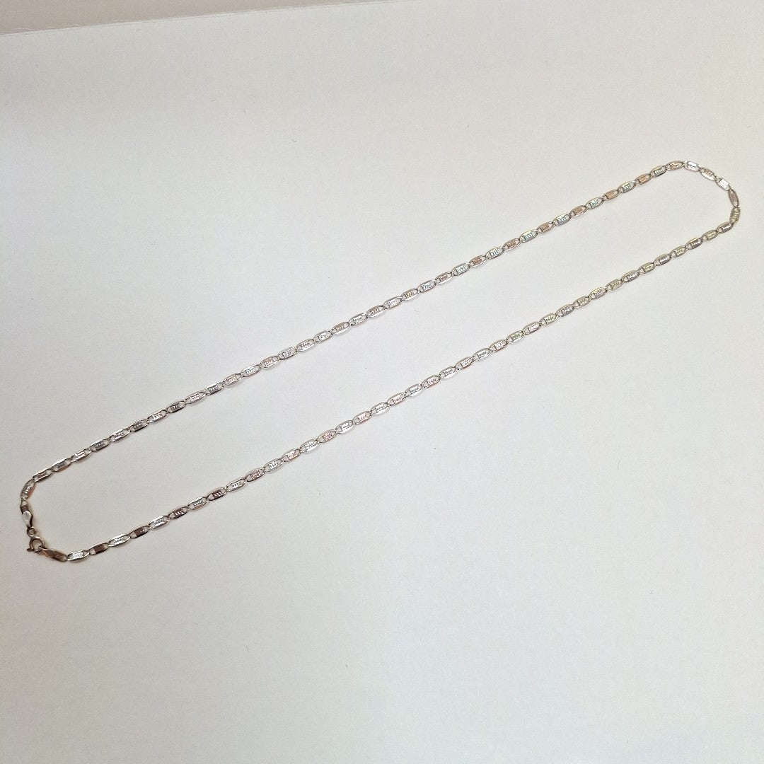 CADENA ORO COMBINADO 10 K 3.5 GRMS (SEMINUEVO)