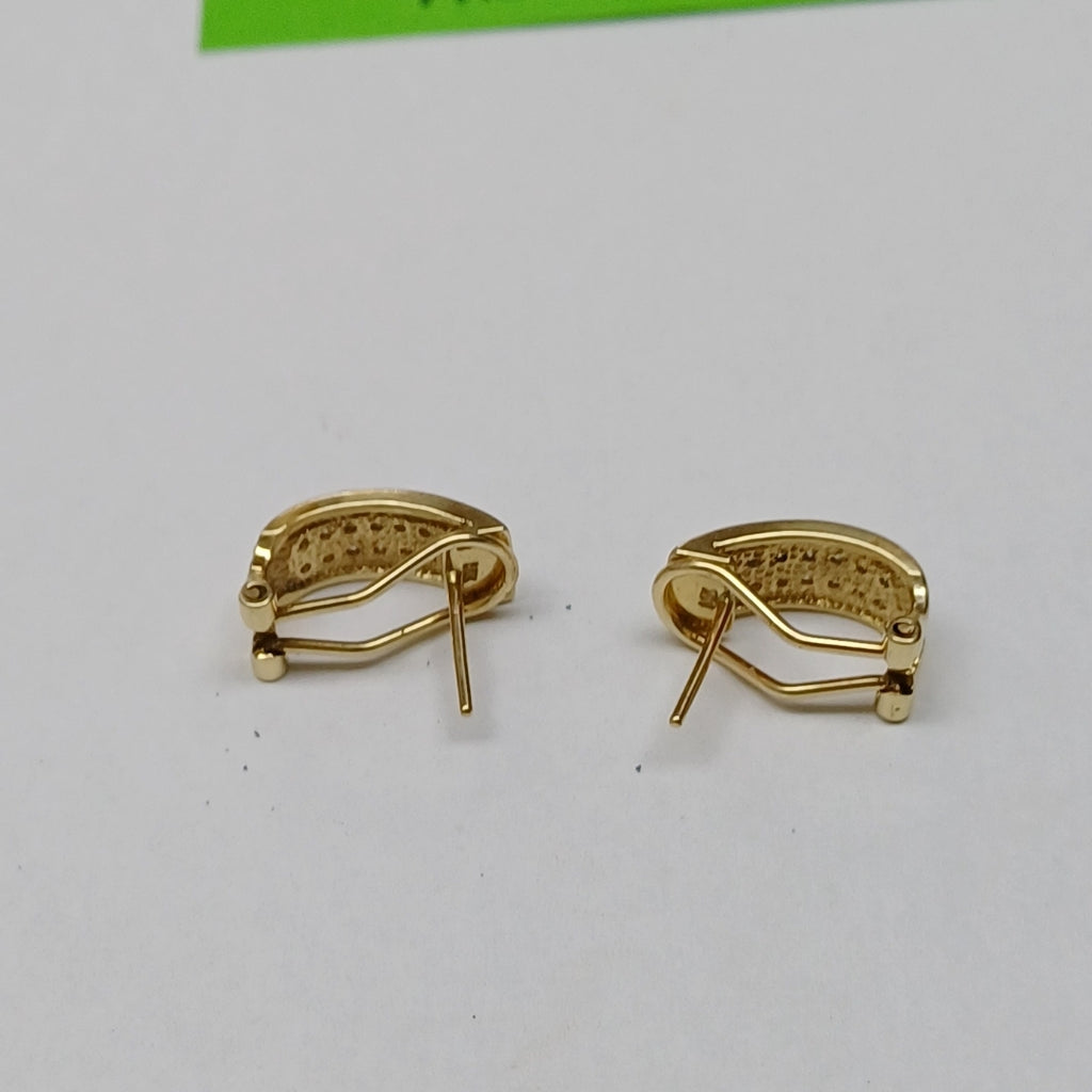 ARETES PAR ORO 14 K 4.8 GRMS (SEMINUEVO)