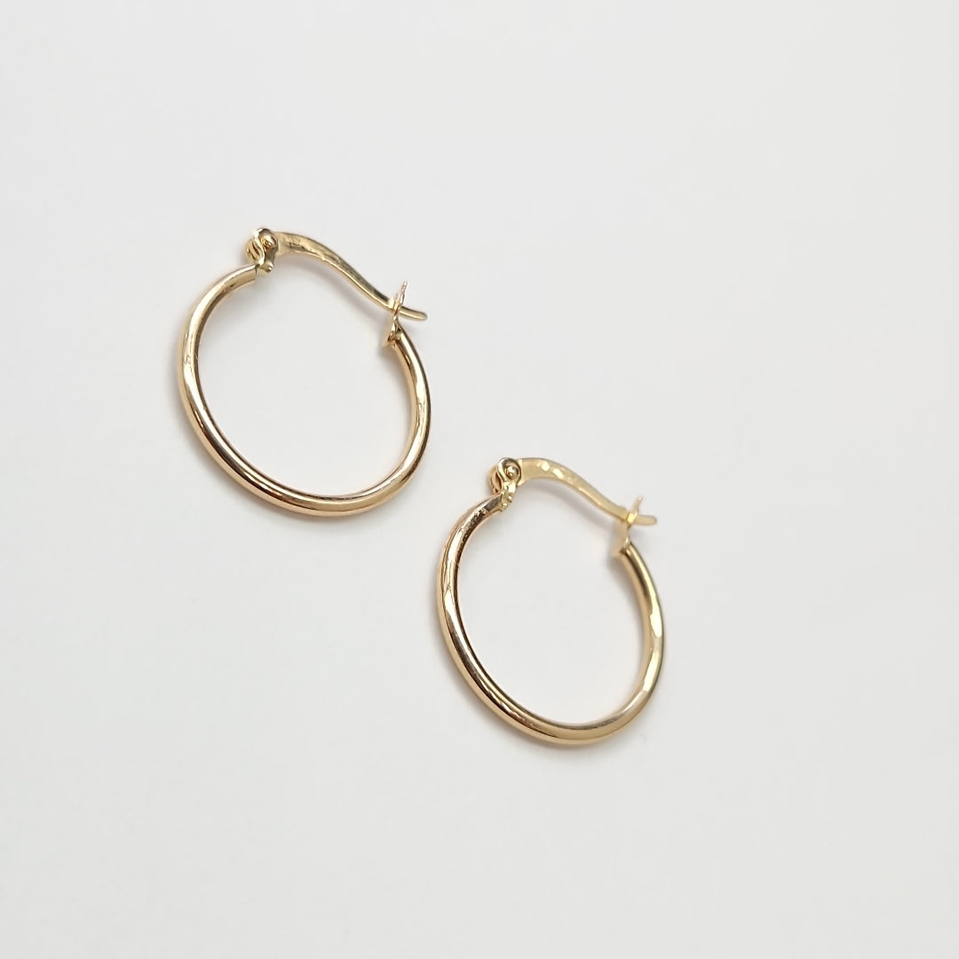 ARETES ARRACADAS 14K 1.3 GR (NUEVO)