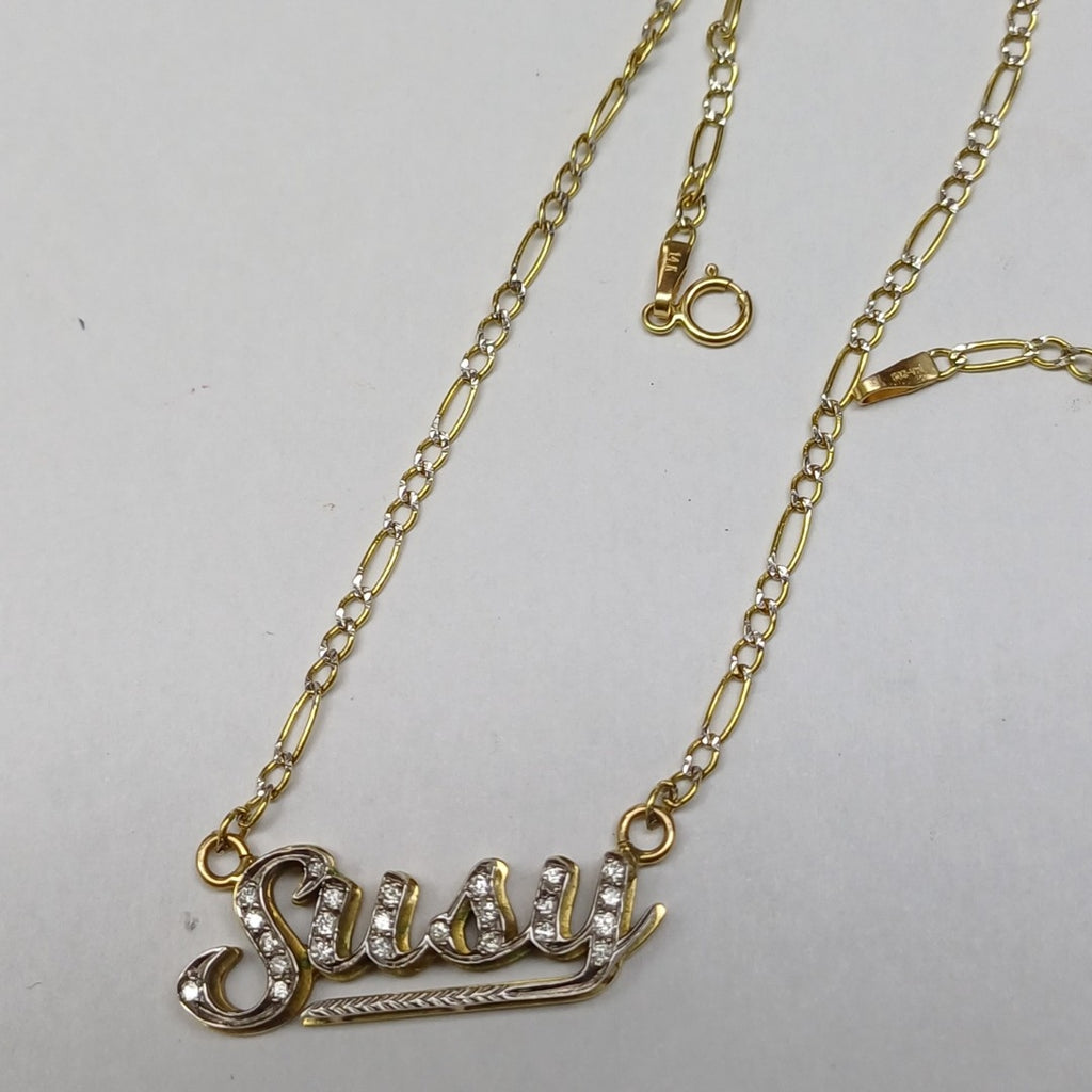 CADENA, DIJE ORO 14 K 6.6 GRMS (SEMINUEVO)