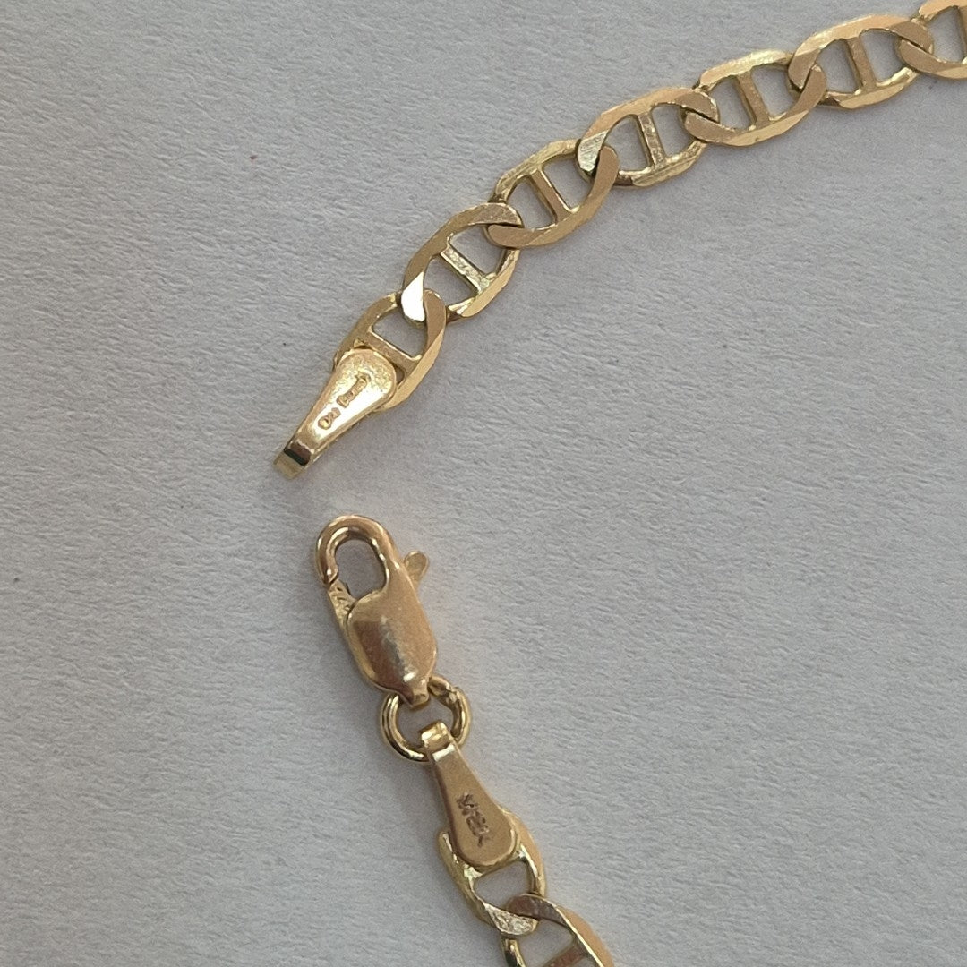 PULSERA TEJIDO GUCHI 3.3G 21 CM (NUEVO)