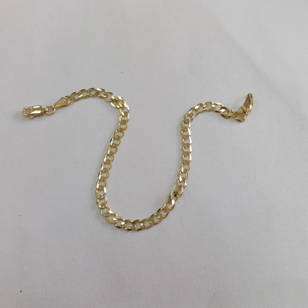 PULSERA BARBADA 14K 21 CM 5 GR (NUEVO)