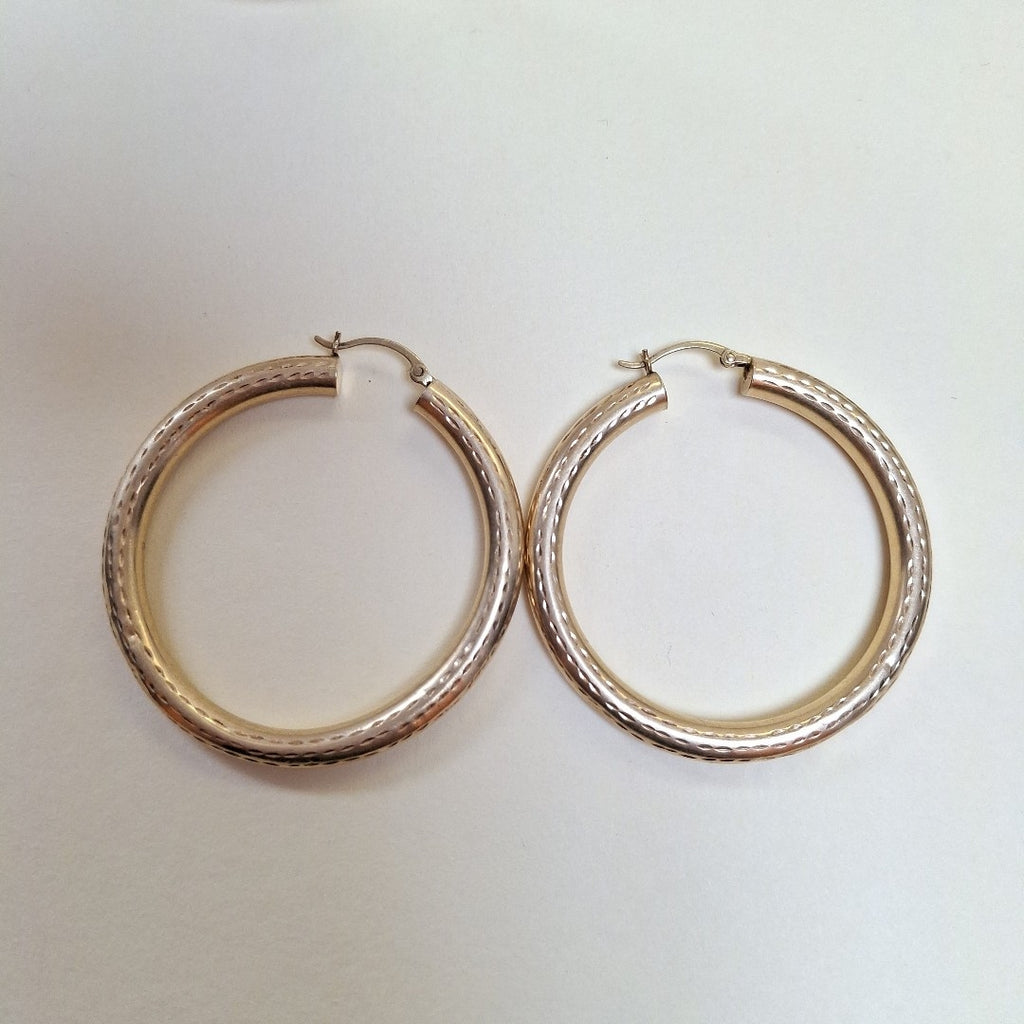ARRACADAS PAR ORO 14 K 8,00 GRMS (SEMINUEVO)