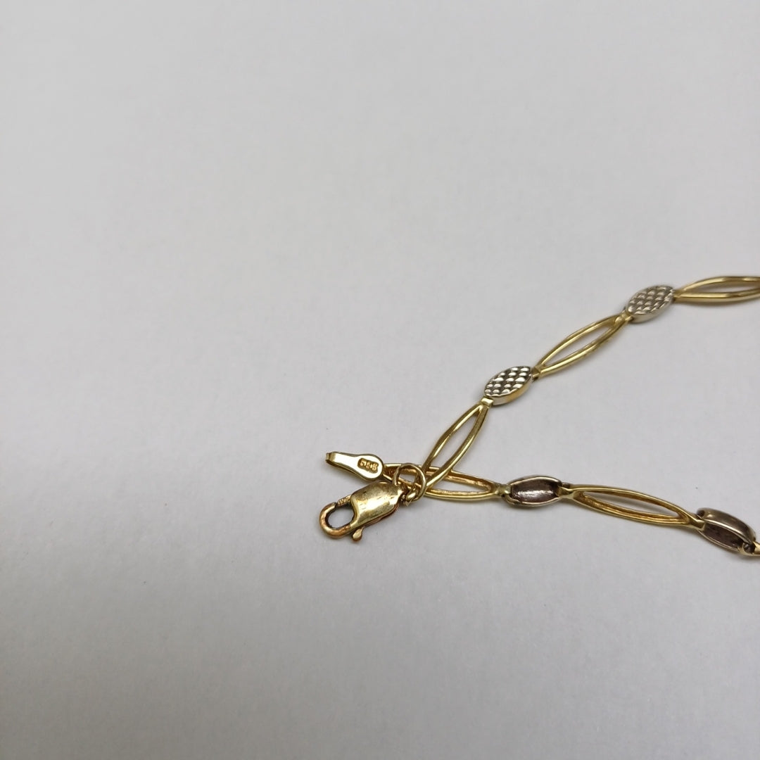 CADENA ORO, ORO COMBINADO 14 K 4 GRMS (SEMINUEVO)