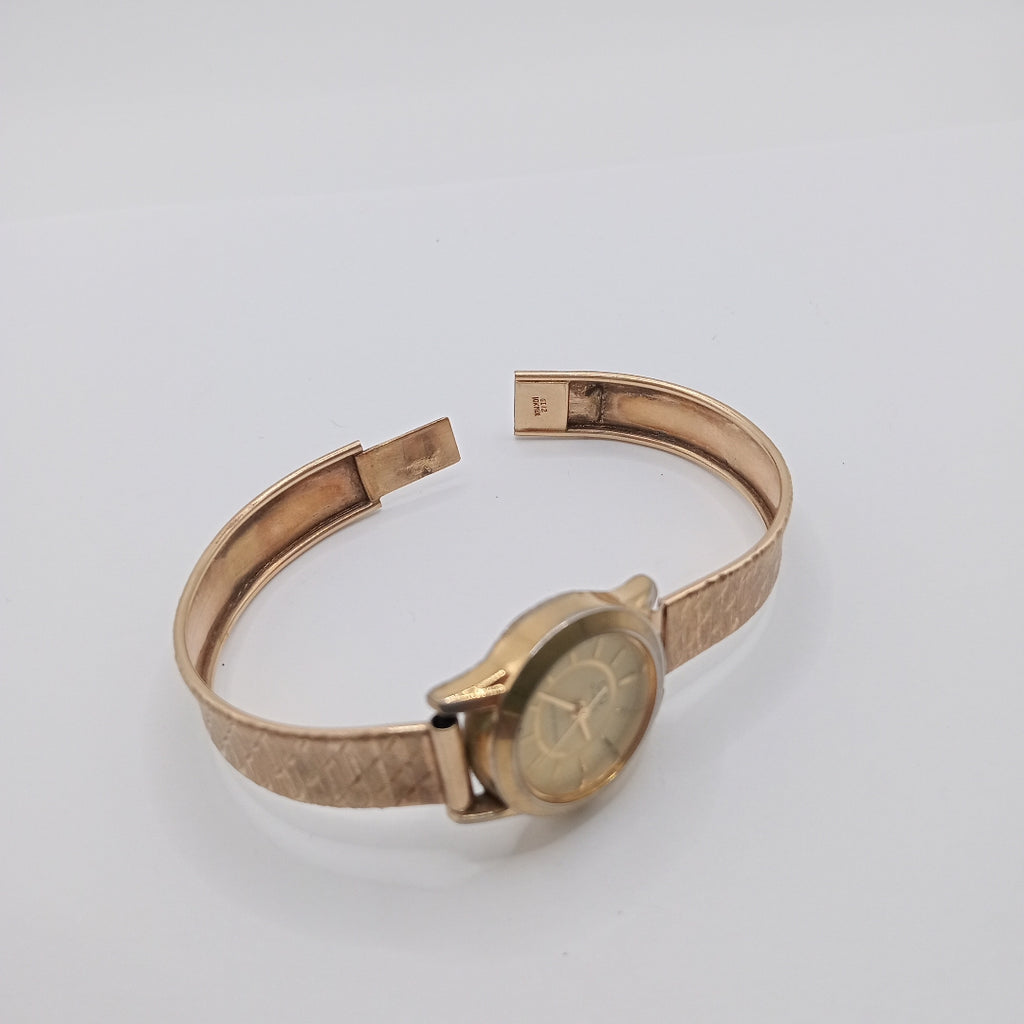 RELOJ CAJA ACERO PULSO ORO ORO 10 K 20.6 GRMS (SEMINUEVO)