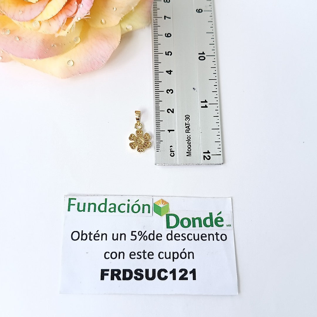 DIJE FLOR 14K 1.4 GR (NUEVO)