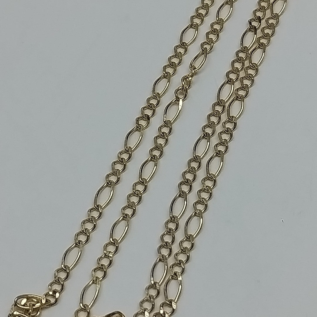 CADENA TEJIDO 3X1 14K 55 CM 2.3 GR (NUEVO)