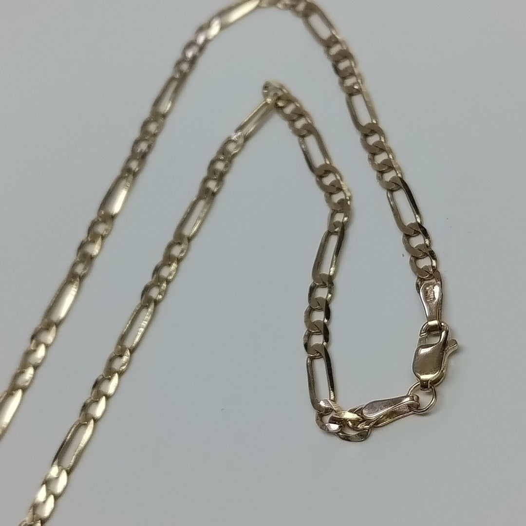 CADENA 3X1 14K 55 CM 7.2 GR (NUEVO)