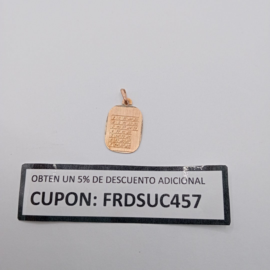 DIJE ORO 14 K 2.4 GRMS (SEMINUEVO)