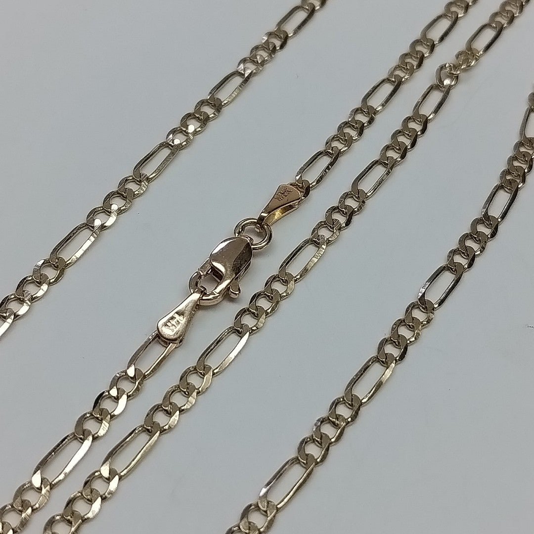 CADENA 3X1 14K 60 CM 5.1 GR (NUEVO)