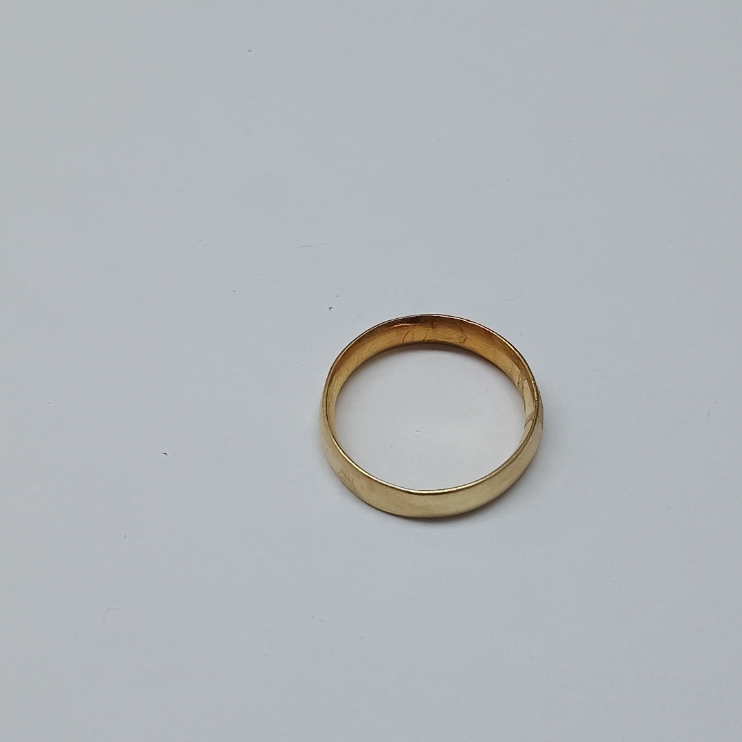ARGOLLA ORO 10 K 1.8 GRMS (SEMINUEVO)