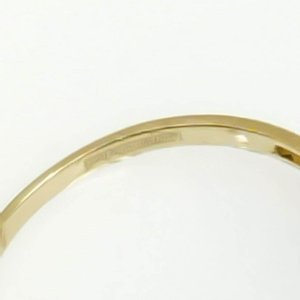 ANILLOS CON CIRCONIAS 14K TALLA 7 0.8 GR (NUEVO)