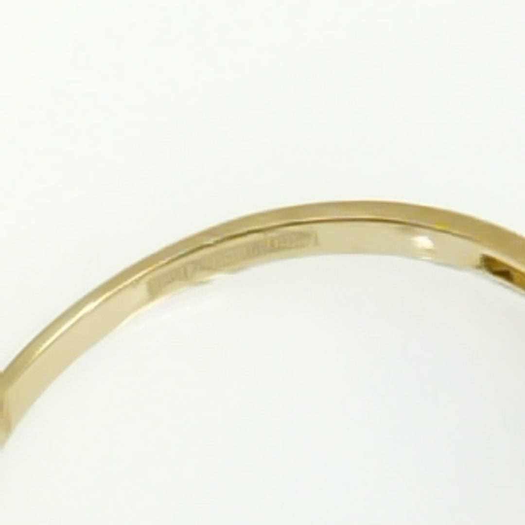 ANILLOS CON CIRCONIAS 14K TALLA 7 0.8 GR (NUEVO)