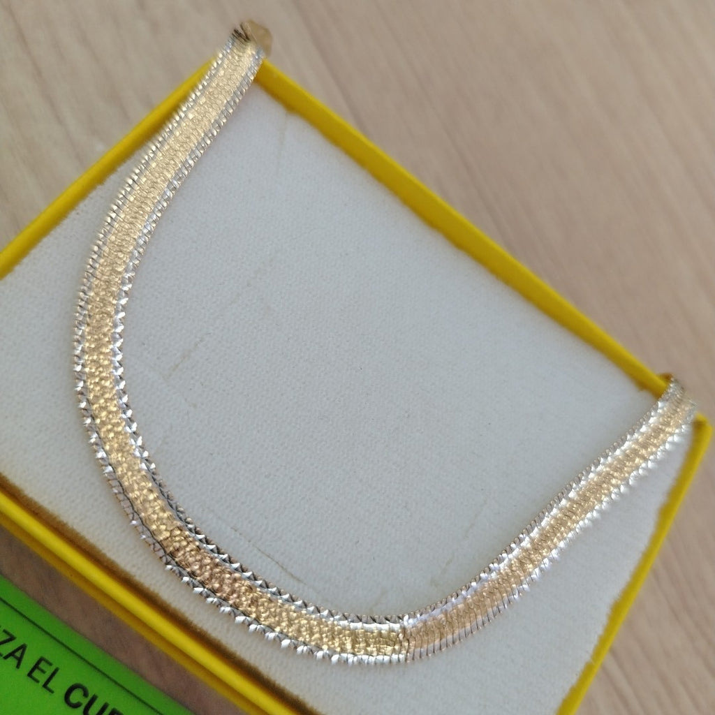 PULSERA ORO,RODIADO 14 K 4,90 GRMS (SEMINUEVO)