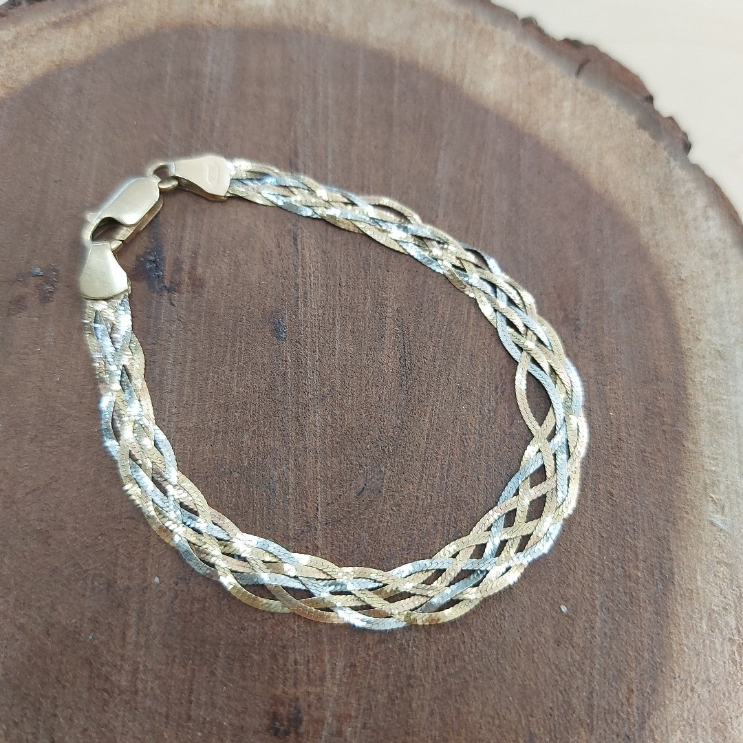 PULSERA ORO 14 K 4.6 GRMS (SEMINUEVO)