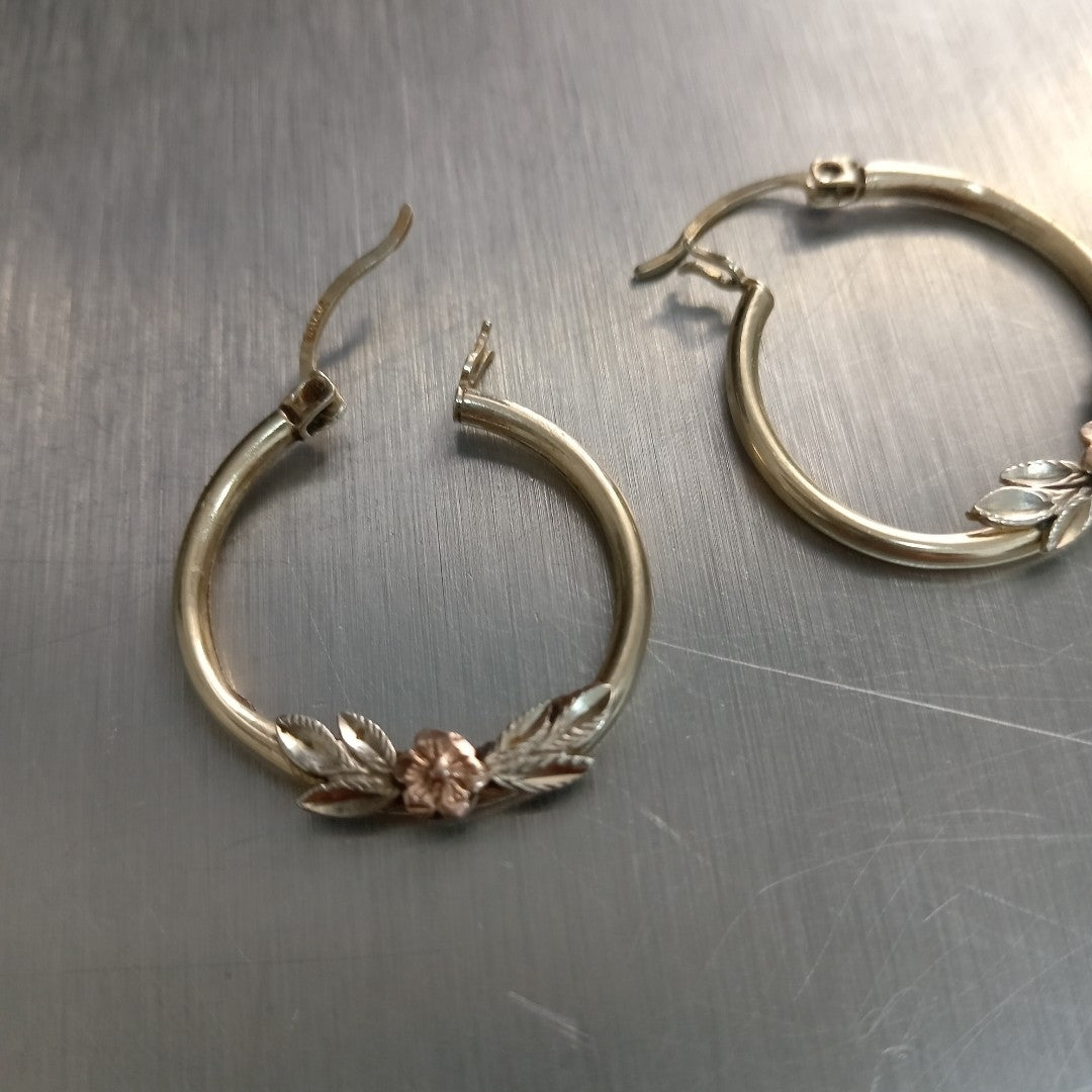 ARRACADAS PAR ORO 14 K 2,90 GRMS (SEMINUEVO)