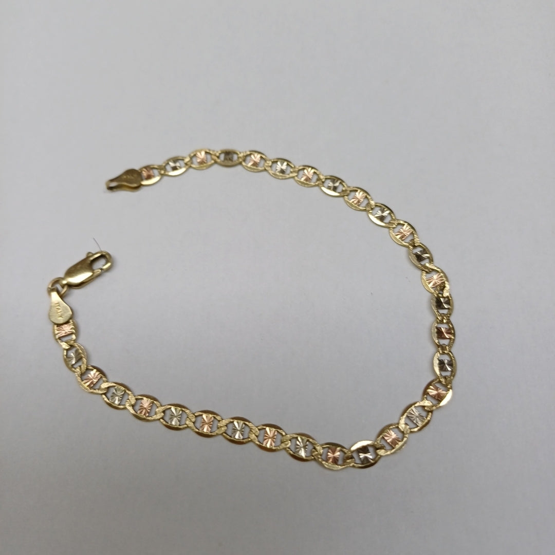 PULSERA ORO 14 K 3.6 GRMS (SEMINUEVO)