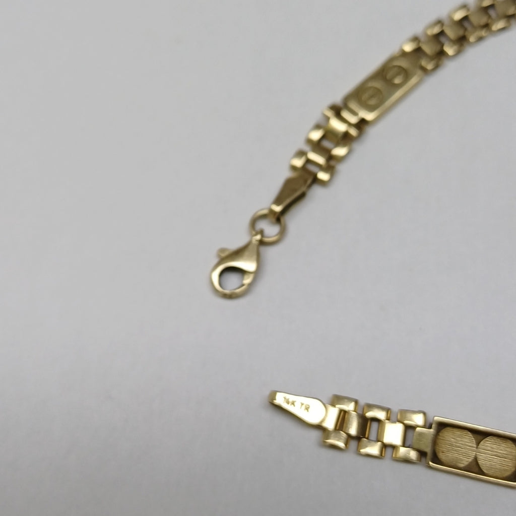 PULSERA ORO 14 K 7.6 GRMS (SEMINUEVO)