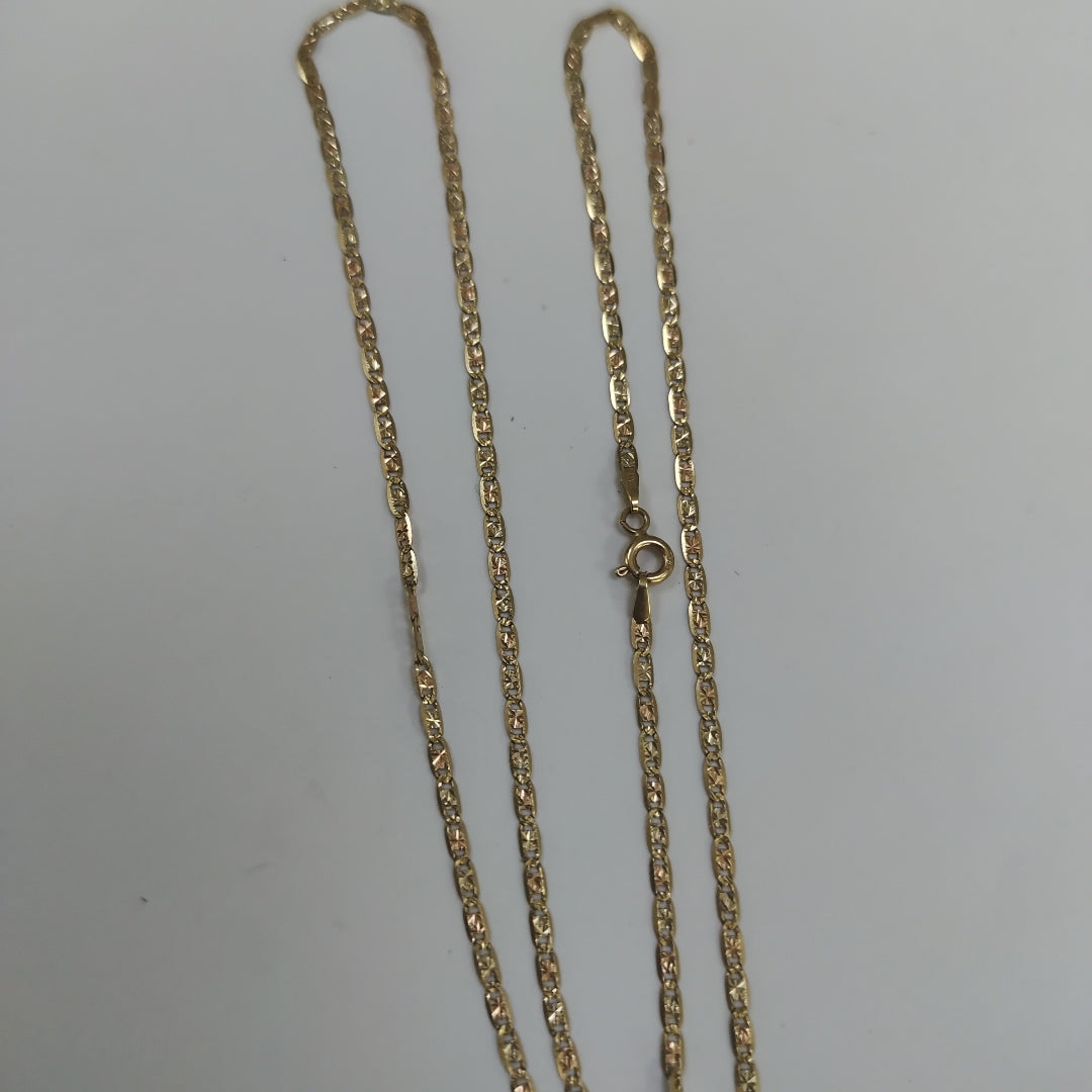 CADENA ORO 14 K 3.4 GRMS (SEMINUEVO)
