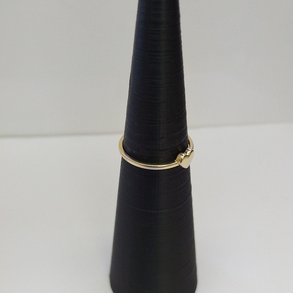 ANILLOS ANILLITO FIG CORAZON 10K TALLA 8 1.1 GR (NUEVO)