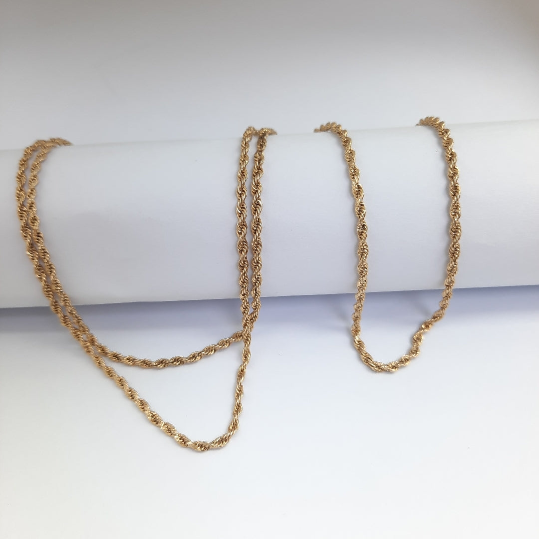 CADENA ORO 10 K 2.8 GRMS (SEMINUEVO)